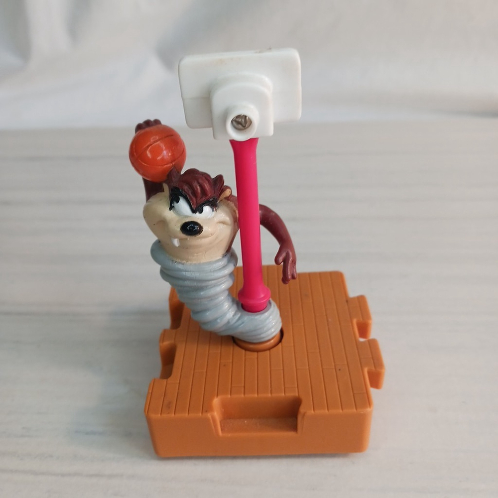 McDonald's 1996 Taz Space Jam Basketball Happy Meal Toy